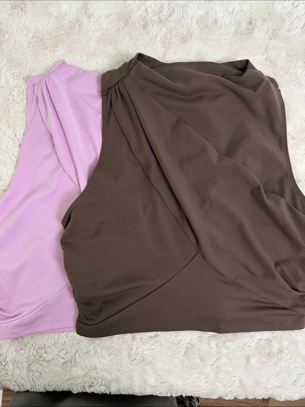 Free People Movement Spin Me ruched tank top bundle Sz L